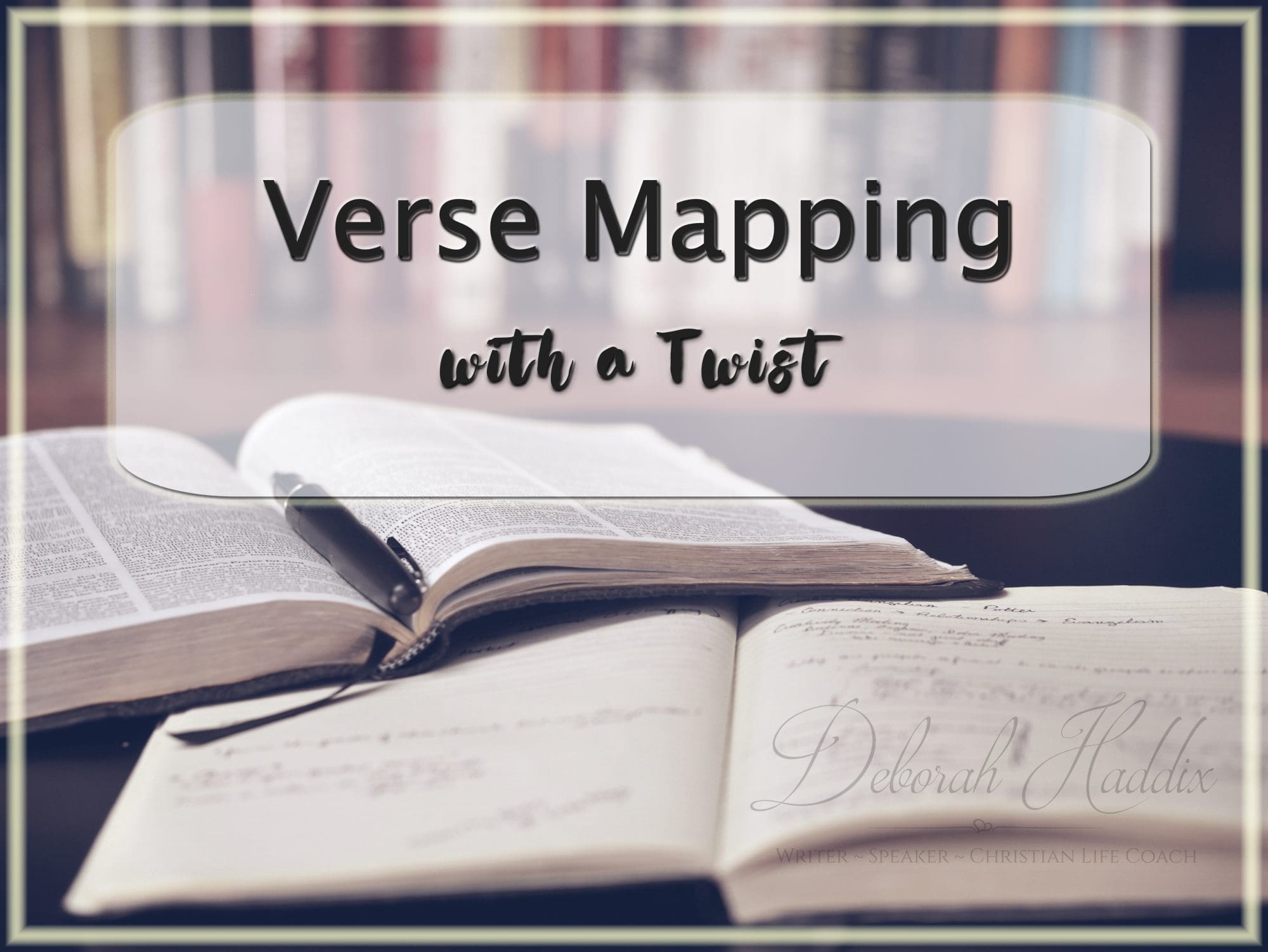 Verse Mapping:  with a Twist