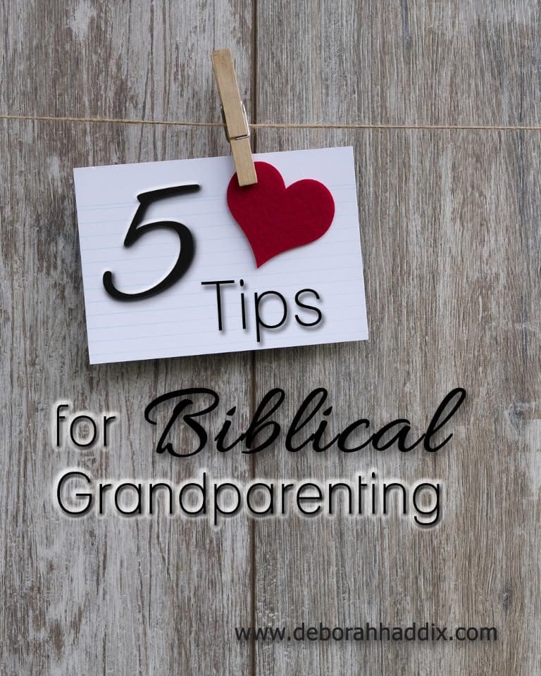 Connect:  5 Tips for Biblical Grandparenting