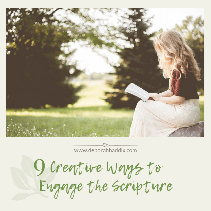 9 Creative Ways to Engage the Scripture