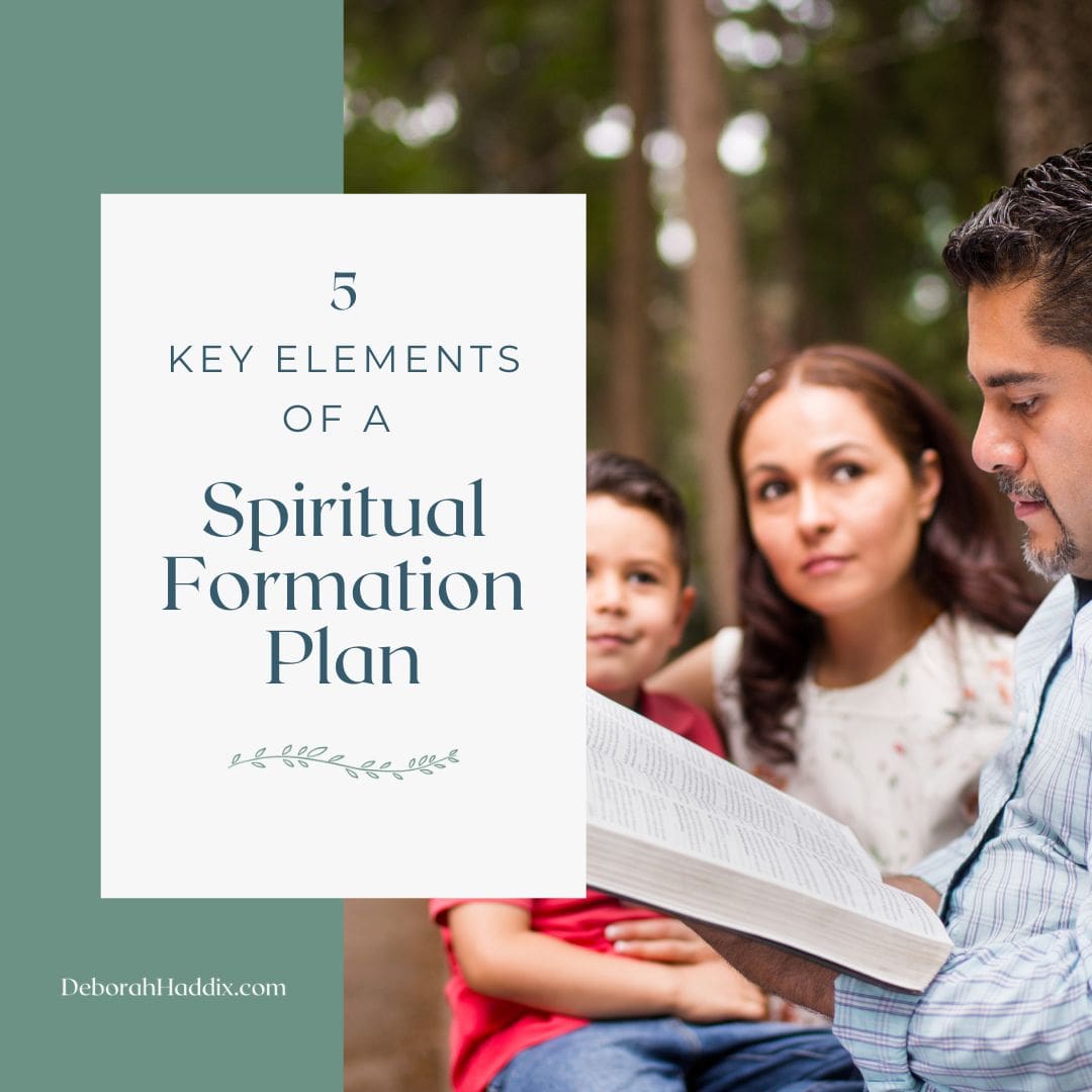 5 Key Elements of a Spiritual Formation Plan