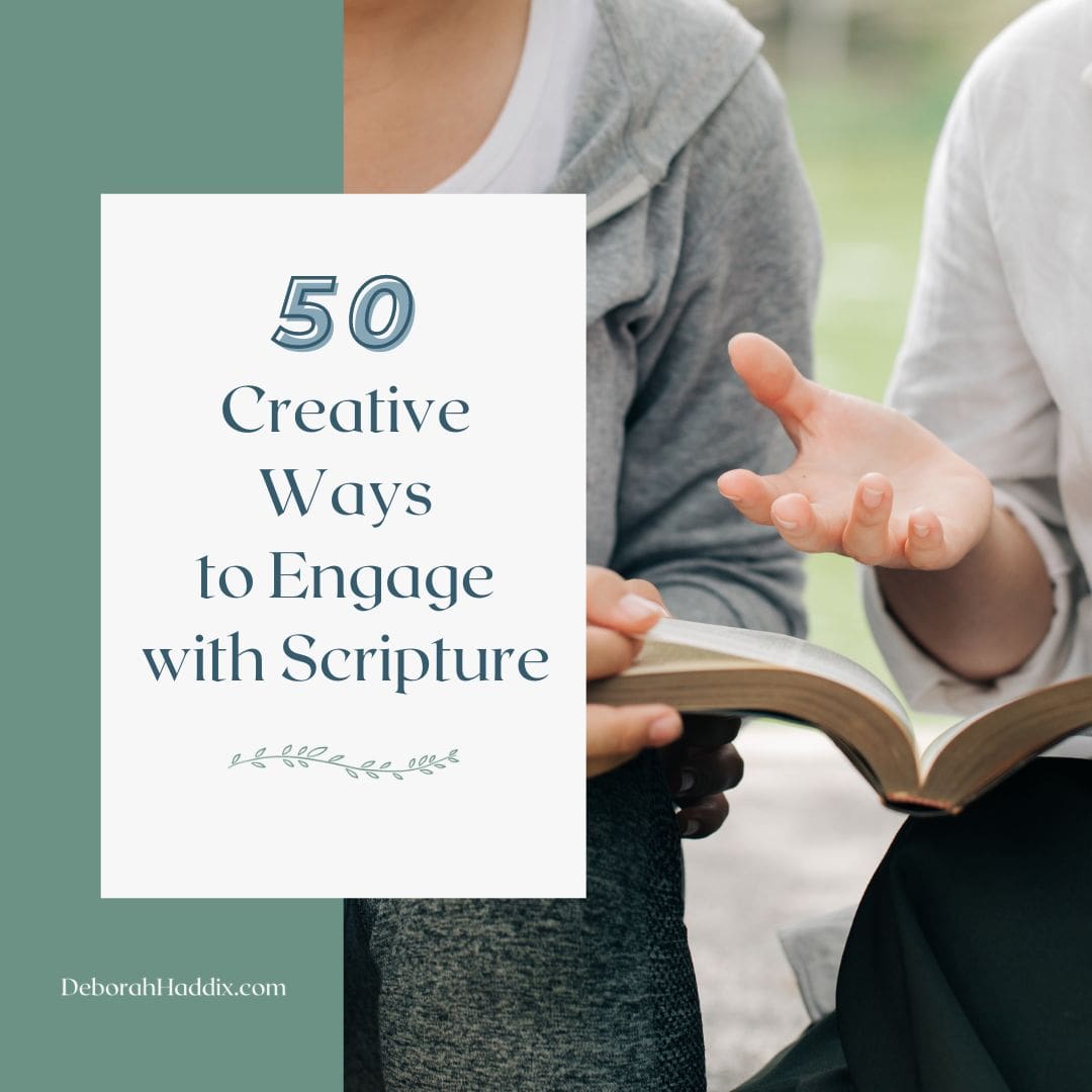 50 Creative Ways to Engage with Scripture