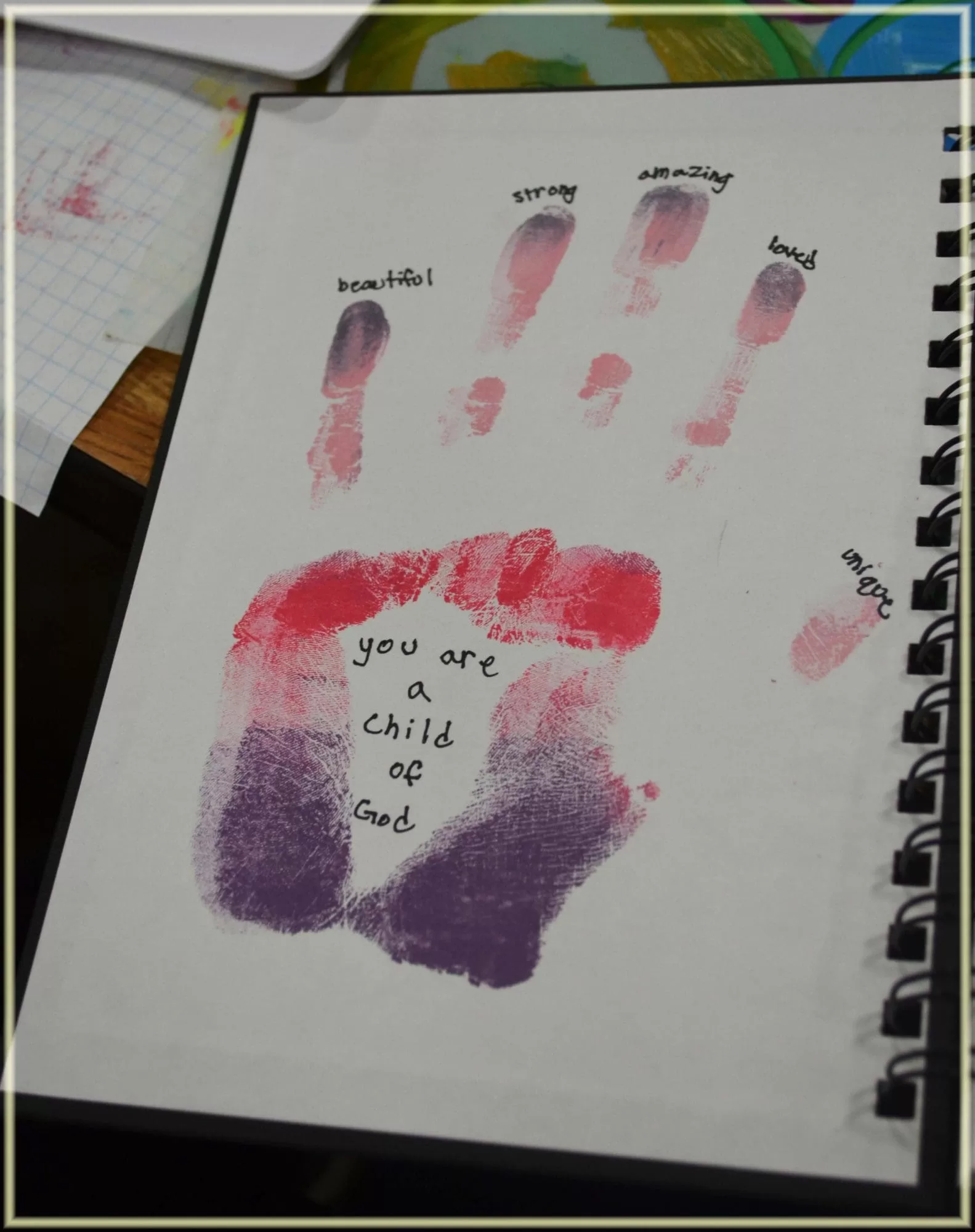 YOU ARE A CHILD OF GOD