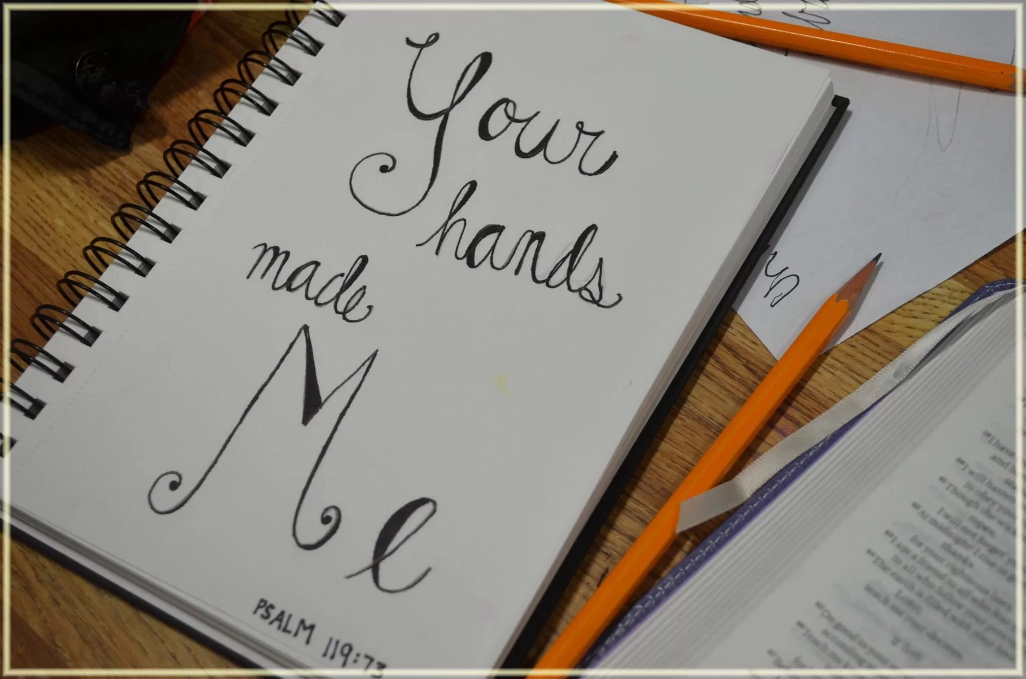 YOUR HANDS MADE ME
