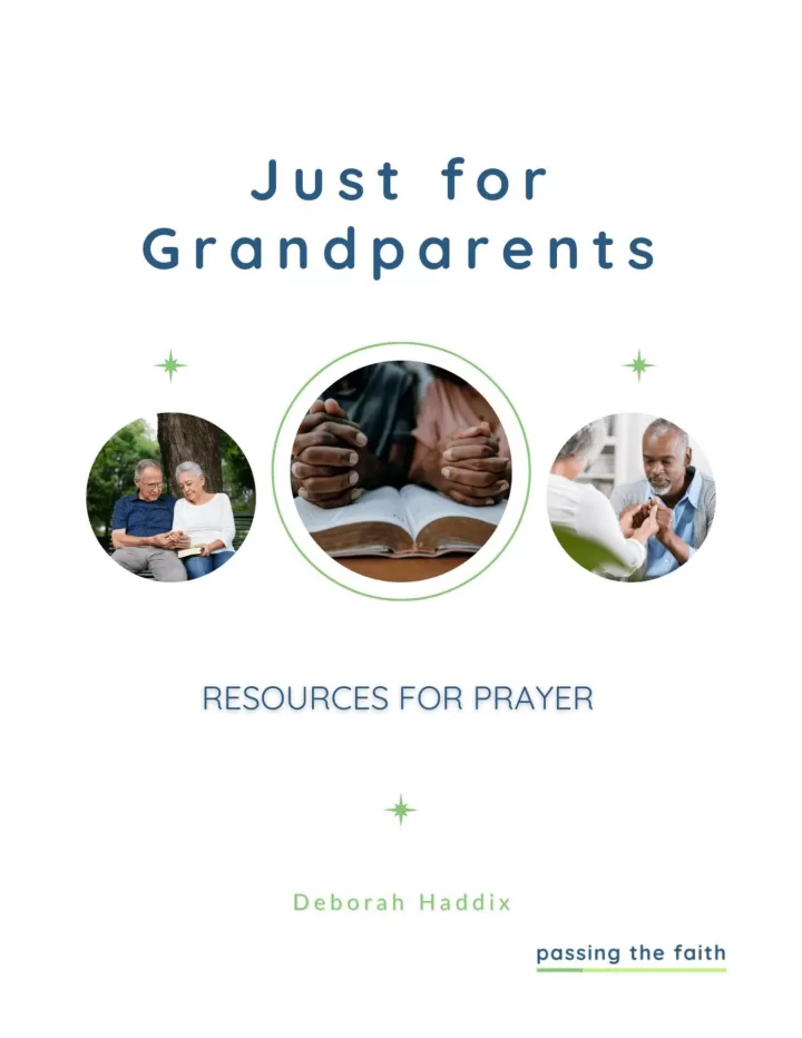 Just for Grandparents: Resources for Prayer