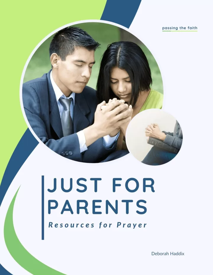 Just for Parents: Resources for Prayer